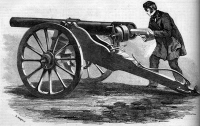 Canon Whitworth z anglické Armee od French School