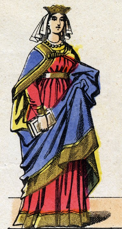 Kapetovská dynastie: Portrét Constance d