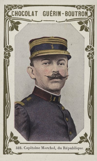 Kapitán Marchal, republiky (barevné foto) od French School