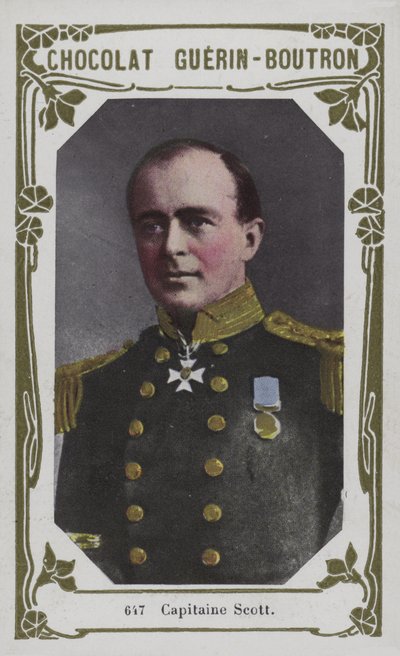 Captaine Scott (barevná fotografie) od French School