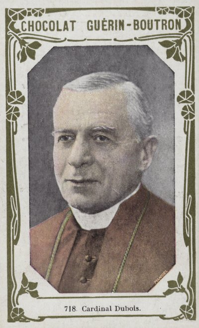 Kardinál Dubois (barevná fotografie) od French School