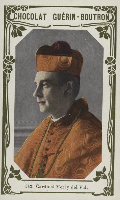Kardinál Merry del Val (barevná fotografie) od French School