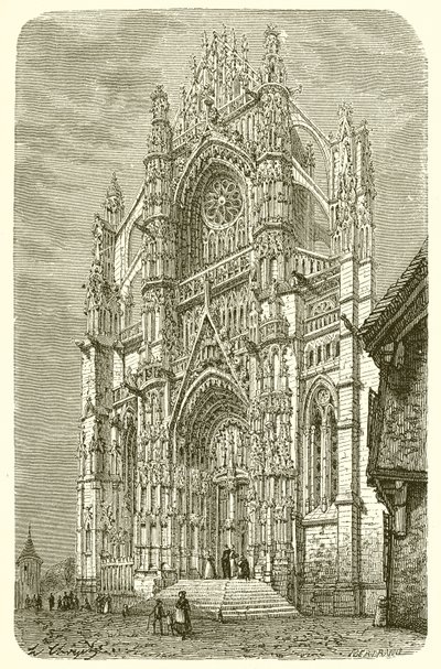 Katedrála v Beauvais od French School