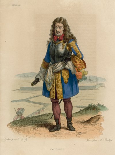 Catinat (barevné rytí) od French School