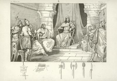 Charibert I., franský král Paříže od French School