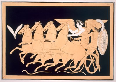 Charioteers, publikoval 1808-10 od French School