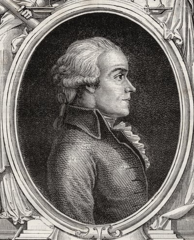 Charles Cochon de Lapparent, z „Histoire de la Revolution Francaise“ od Louise Blanca (1811-82) od French School
