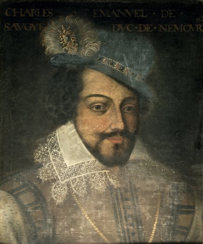 Charles Emmanuel Savojský (1547-95) od French School