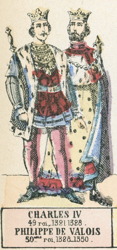Karel IV., 49 roi od French School