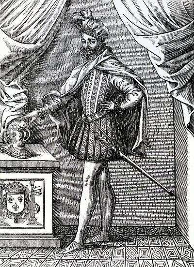 Karel IX. (1550-74), francouzský král, 1573 od French School