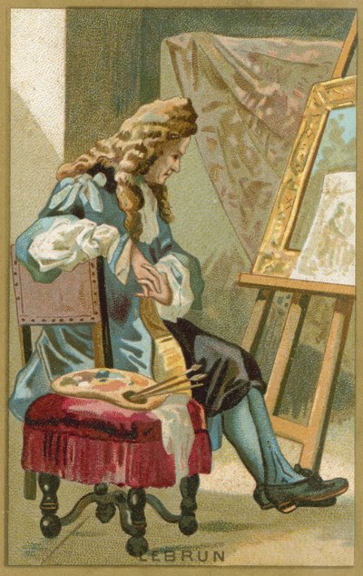 Charles Le Brun , francouzský umělec od French School