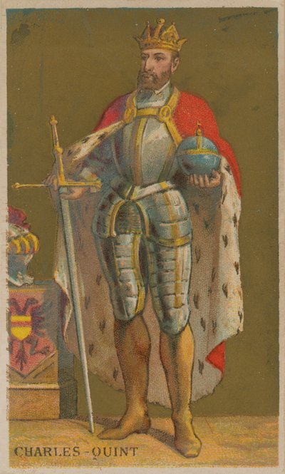Karel V., císař Svaté říše římské (1500-1558) od French School