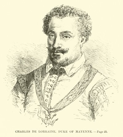 Karel Lotrinský, vévoda z Mayenne od French School