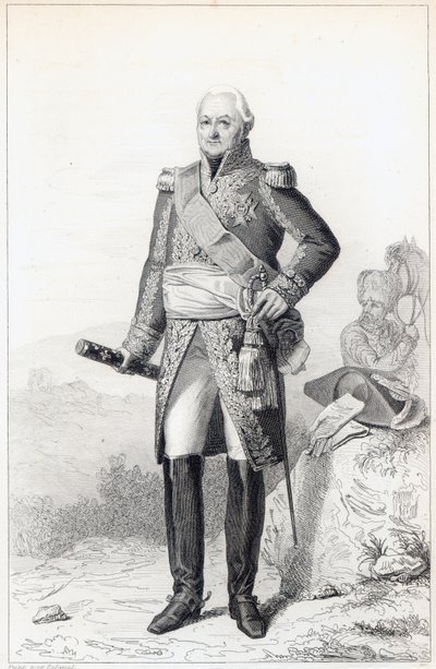 Charles du Houx de Viomenil (1734-1827), markýz de Viomenil od French School