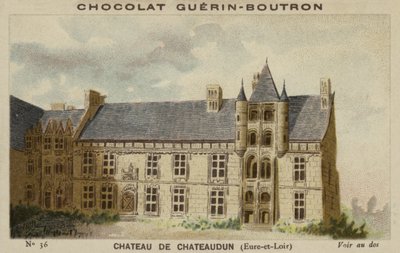 Hrad Chateaudun, Eure-et-Loir od French School