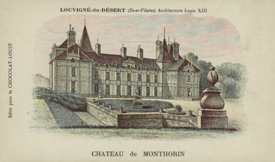 Hrad Monthorin, Louvigne-du-Desert, Ille-et-Vilaine od French School