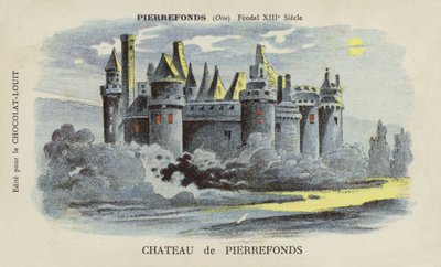Chateau de Pierrefonds, Pierrefonds, Oise od French School
