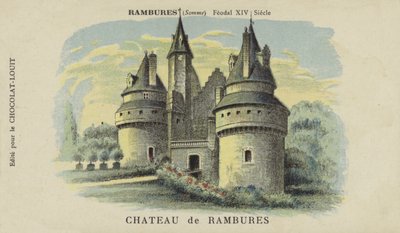 Chateau de Rambures, Rambures, Somme od French School