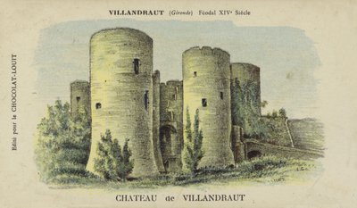 Chateau de Villandraut, Villandraut, Gironde od French School