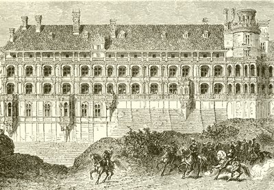 Zámek Blois od French School