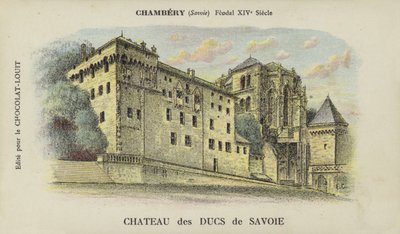 Zámek vévodů savojských, Chambery, Savoy od French School