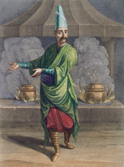 Šéfkuchař do Grand Seigneur, palác Topkapi od French School