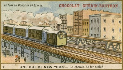 Obchodní karta Chocolat Guerin Boutron od French School
