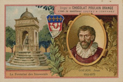 Obchodní karta Chocolate Poulain Orange od French School