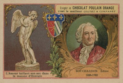 Obchodní karta Chocolate Poulain Orange od French School