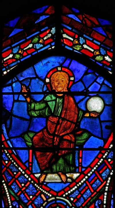 Kristus - Majestas of the Lord (w36) od French School