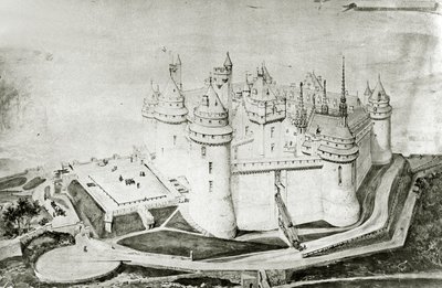 Zámek Pierrefonds od French School