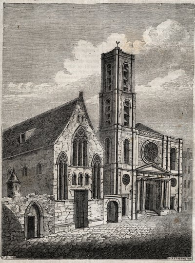 Kostel Saint-Jacques-du-Haut-Pas od French School