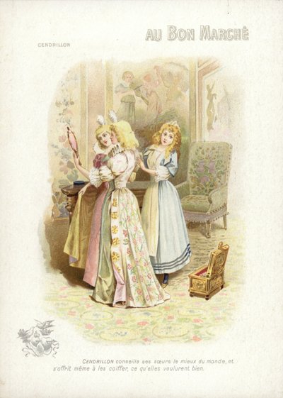 Popelka a ošklivé sestry od French School