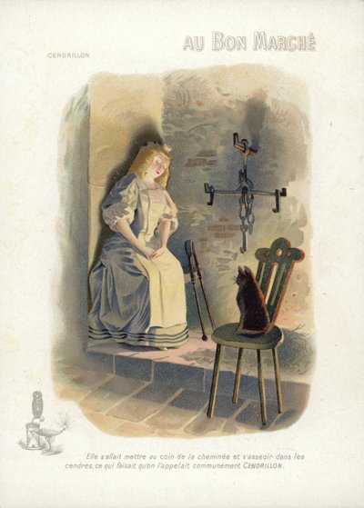 Popelka, spící od French School
