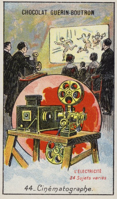 Kino (chromolitho) od French School