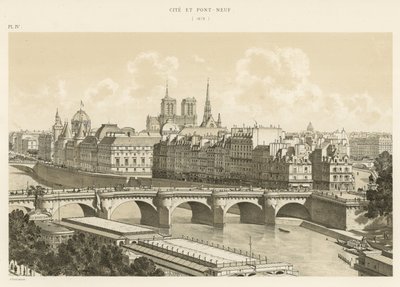 Město a Pont-Neuf, 1878 od French School