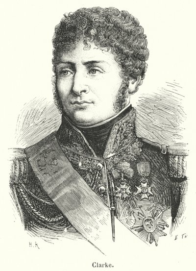 Clarke (rytina) od French School