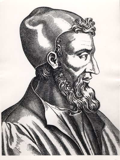 Claudius Galen z Pergamu (asi 131-201) od French School