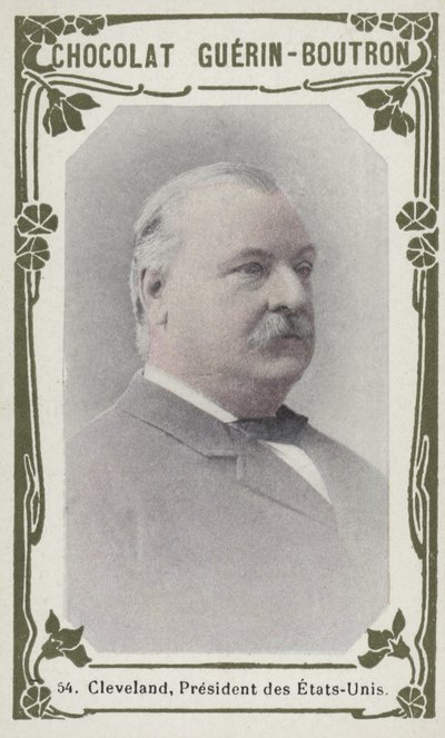 Cleveland, prezident Spojených států (barevné fotografie) od French School