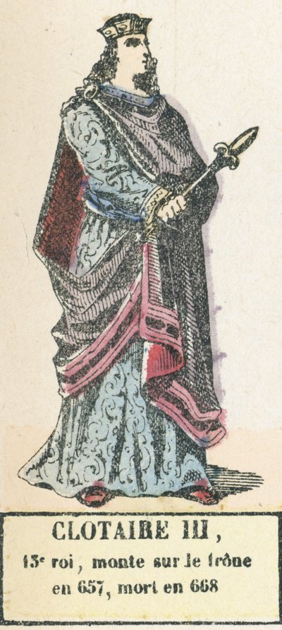 Clotaire III od French School