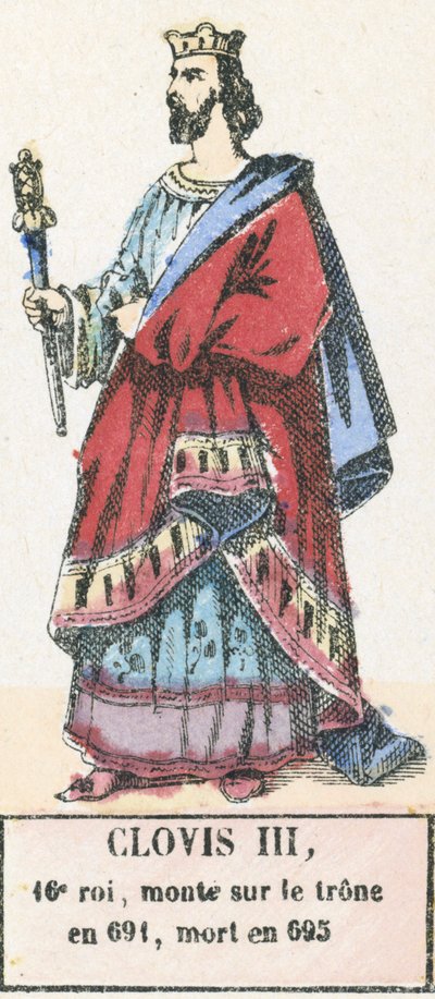 Chlodvík III od French School
