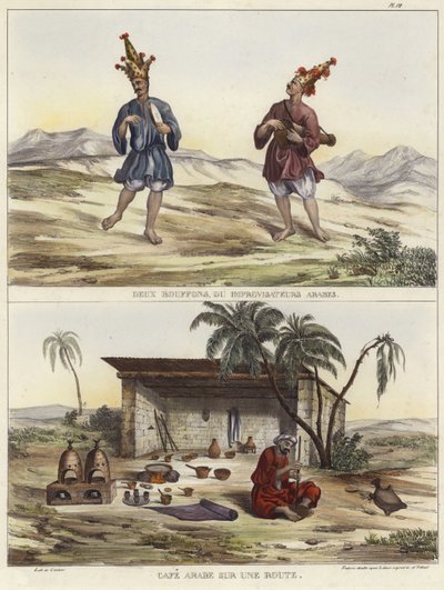 Káva a klauni v Arábii od French School