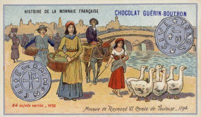 Mince Raymonda VI, hraběte z Toulouse od French School