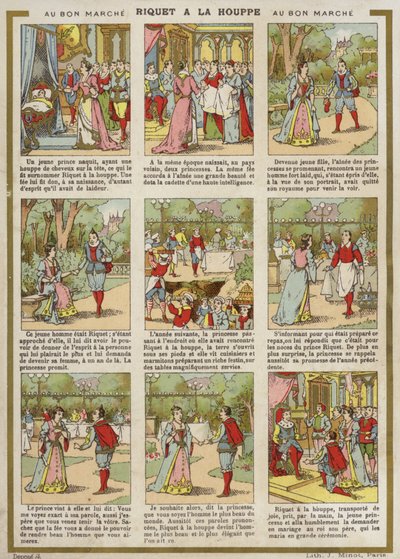 Komiks - Riquet A La Houppe od French School