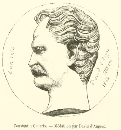 Constantin Canaris (rytina) od French School