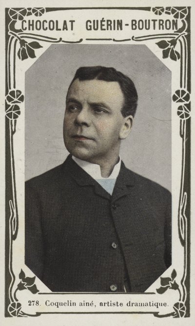 Coquelin aine, dramatický umělec (barevné fotografie) od French School