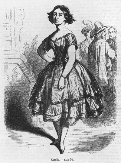 Coralie, ilustrace z 