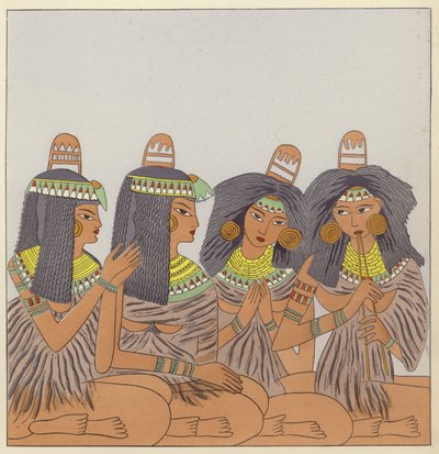 Costume Feminin Mondial (barevná litografie) od French School