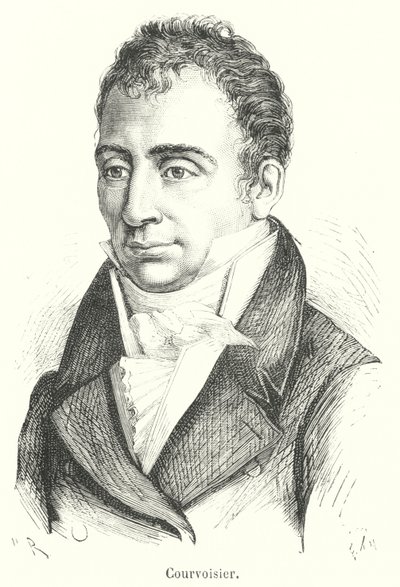 Courvoisier (rytina) od French School
