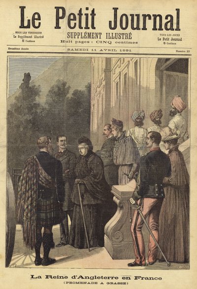 Obálka Le Petit Journal, 11. dubna 1891 od French School